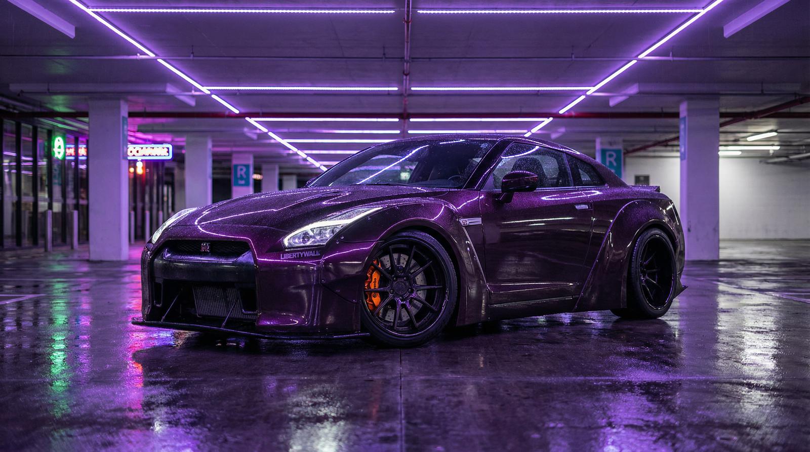 萝莉岛GT-R改装视频教程